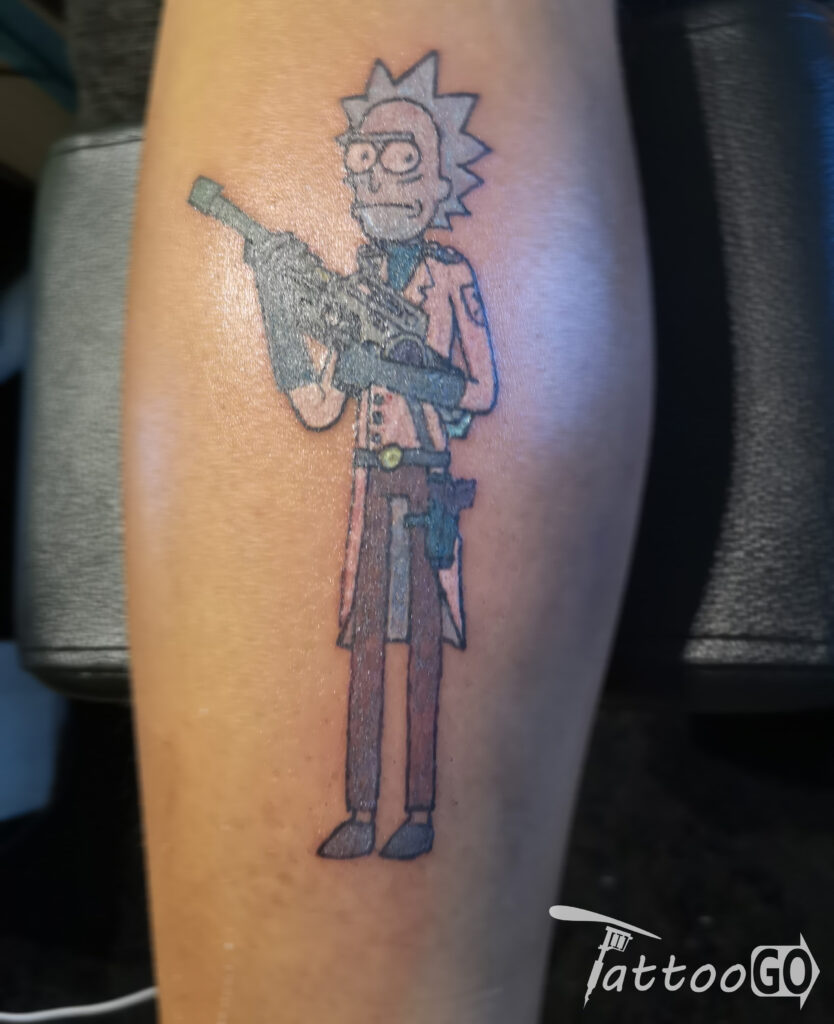 Rick, Rick & Morty, Tattoo