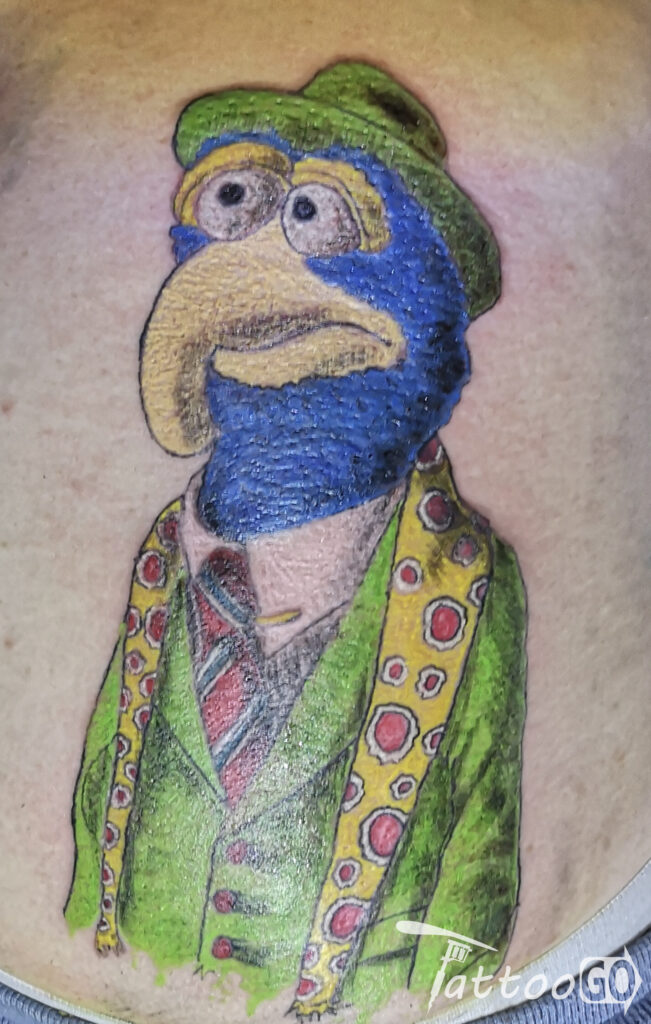 Gonzo,  Muppet, Tattoo